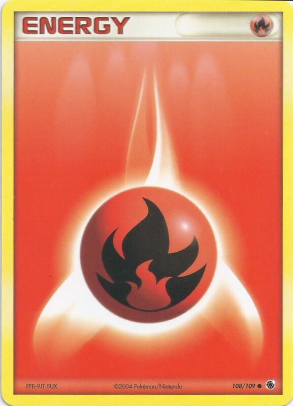 Fire Energy 108 from EX Battle Stadium