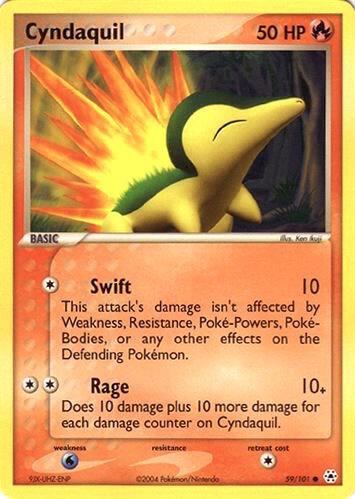 Cyndaquil 59 from EX Battle Stadium