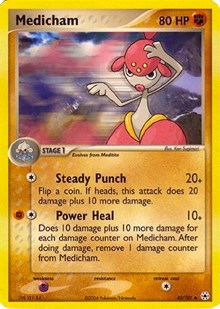 Medicham - EX Battle Stadium - Pokemon card