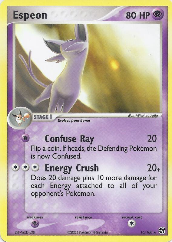 Espeon 16 from EX Battle Stadium