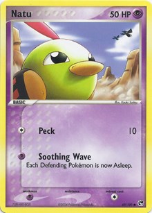 Natu #69 from EX Battle Stadium Pokemon card image