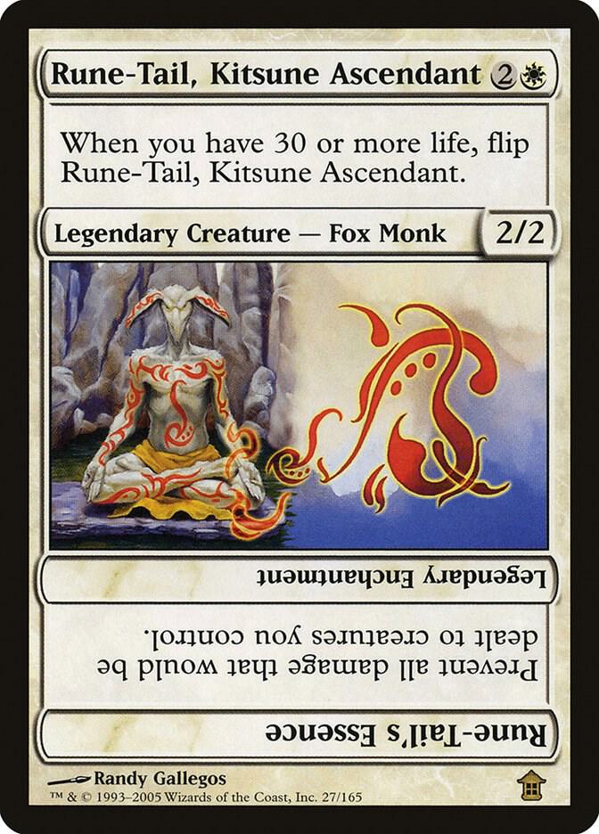 Rune-Tail, Kitsune Ascendant - Saviors of Kamigawa - Magic: The
