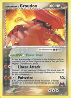 Team Magma's Groudon #9 from Pokemon Team Magma & Team Aqua set