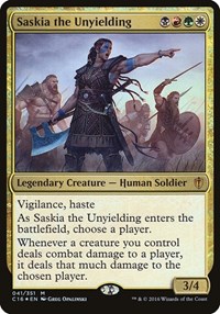 Saskia the Unyielding (Commander 2016)