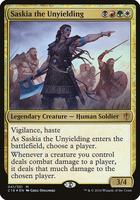 Saskia the Unyielding (Commander 2016) - Oversize Cards - Magic