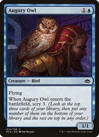 Augury Owl (Planechase Anthology)