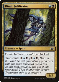 Dimir Infiltrator - Planechase Anthology - Magic: The Gathering card