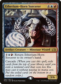 Etherium-Horn Sorcerer - Planechase Anthology - Magic: The Gathering card