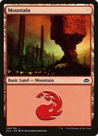 Mountain (149) - Planechase Anthology - Magic: The Gathering card