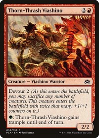 Thorn-Thrash Viashino - Planechase Anthology - Magic: The Gathering card