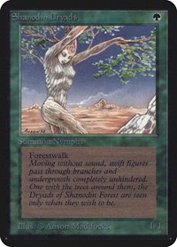 Shanodin Dryads (Alpha Edition)