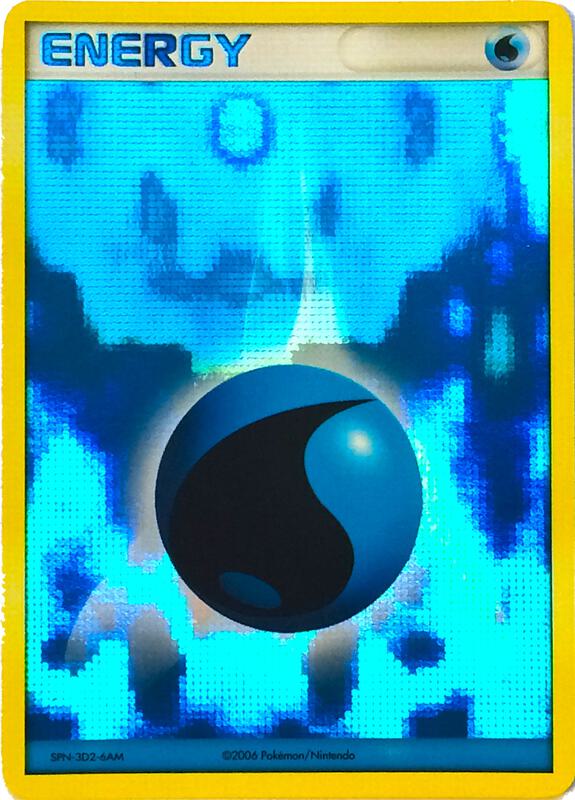 Water Energy (2006-2007 League Promo)  from League & Championship Cards
