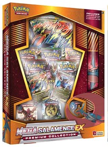 Mega Salamence EX Premium Collection from XY - Evolutions Pokemon card image