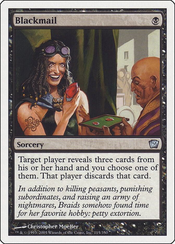 Blackmail - 9th Edition - Magic: The Gathering - TCGplayer.com