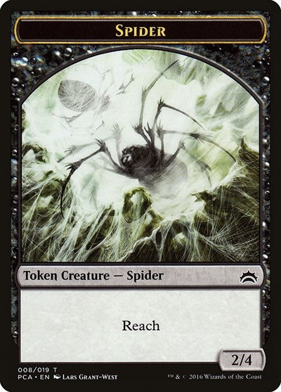 Spider Saproling Double Sided Token