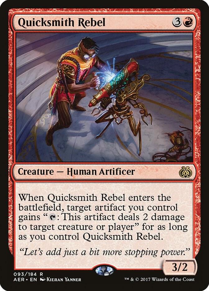 Quicksmith Rebel 93 card