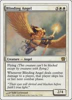 【PSA9】　まばゆい天使 / Blinding Angel Blinding Angel - 9th Edition - Magic: The Gathering