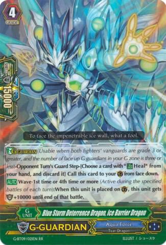 Blue Storm Deterrence Dragon, Ice Barrier Dragon