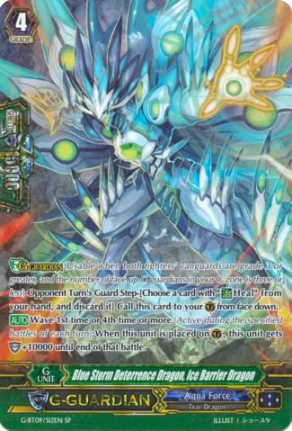 Blue Storm Deterrence Dragon, Ice Barrier Dragon (SP)