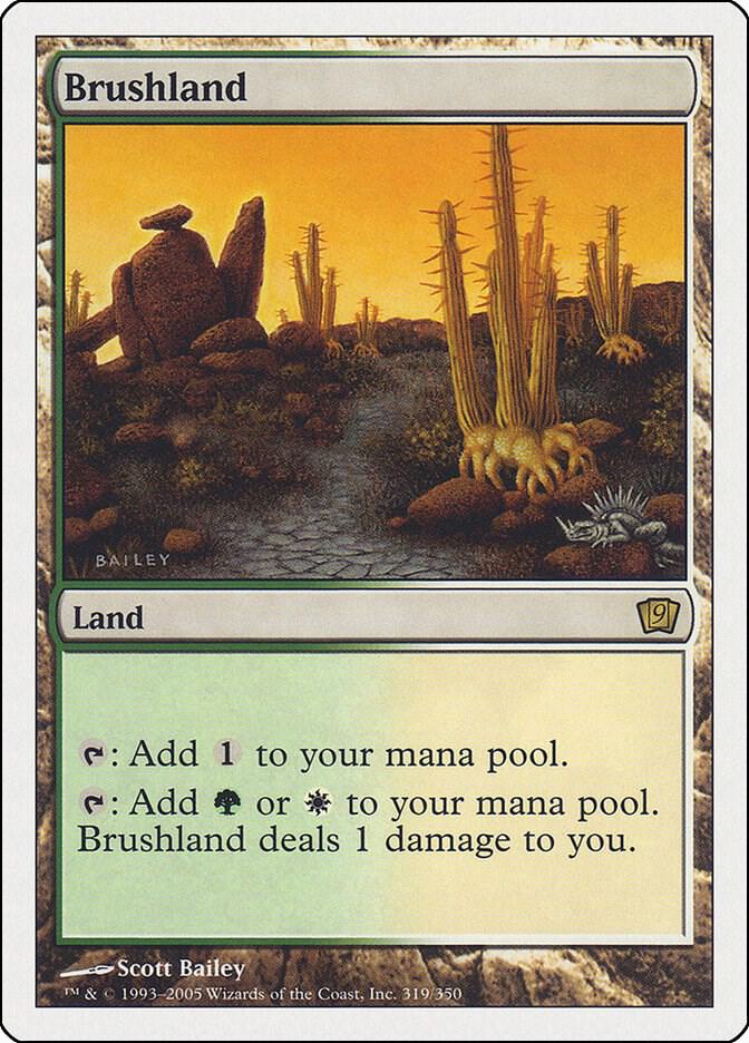 低木林地/Brushland  9ED英語foil Brushland - 9th Edition - Magic: The Gathering - TCGplayer.com