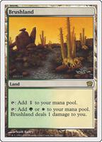 MTG 低木林地 Brushland 4枚セット ICE 初版 MTG 英語版 ATH 低木林地 / Brushland - メルカリ