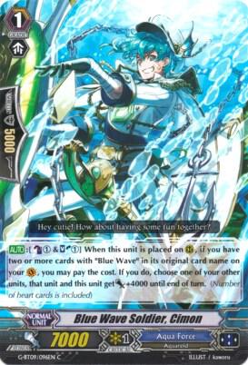Blue Wave Soldier, Cimon