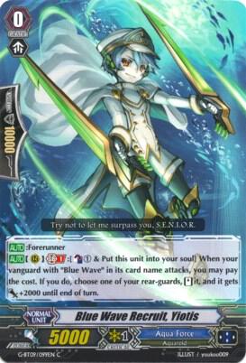 Blue Wave Recruit, Yiotis