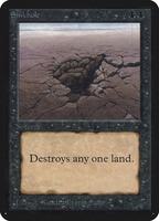 Sinkhole - Alpha Edition - Magic: The Gathering - TCGplayer.com