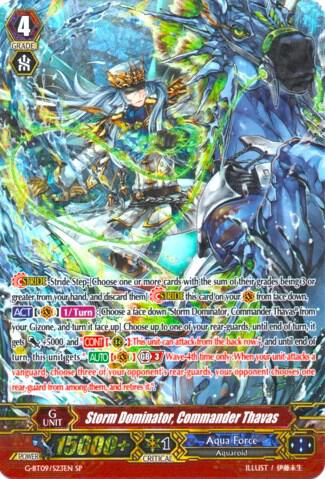 Storm Dominator, Commander Thavas (SP)