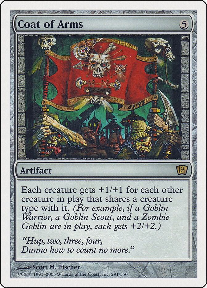 MTG 旗印 Coat of Arms EXO 英語版 5枚 旗印 (Coat of Arms) · The Lost Caverns of Ixalan Commander (LCC
