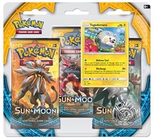 Sun & Moon Base Set 3 Pack Blister [Togedemaru] from SM Base Set Pokemon card image