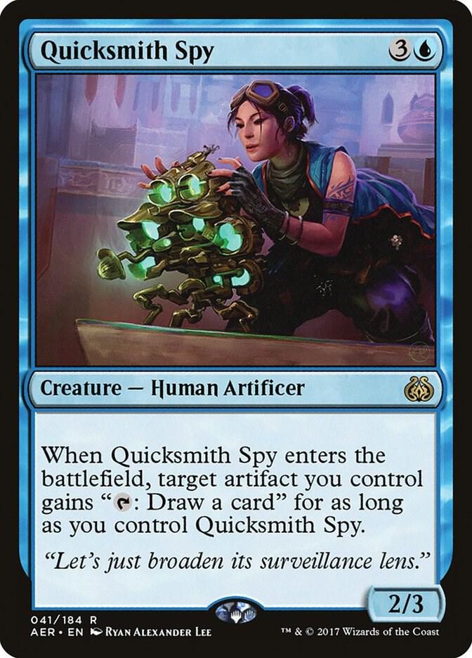 Quicksmith Spy 41 card