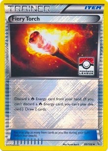Fiery Torch - 89/106 (Pokemon League) #089/106 from League & Championship Cards Pokemon card image