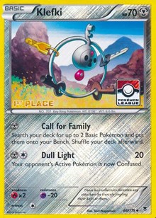 Klefki - 66/119 (Pokemon League) [1st Place] #066/119 from League & Championship Cards Pokemon card image