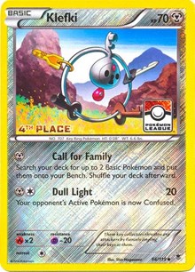 Klefki - 66/119 (League Promo) [4th Place] #066/119 from League & Championship Cards Pokemon card image