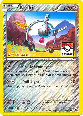 Klefki - 66/119 (League Promo) [4th Place] 066/119 from League & Championship Cards