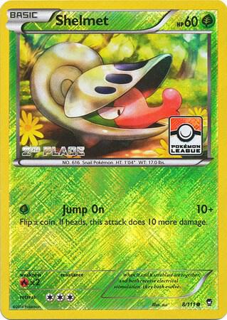 Shelmet - 8/111 (Pokemon League) [2nd Place] 008/111 from League & Championship Cards