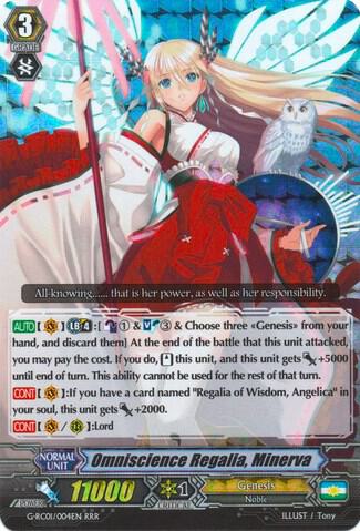 Omniscience Regalia, Minerva