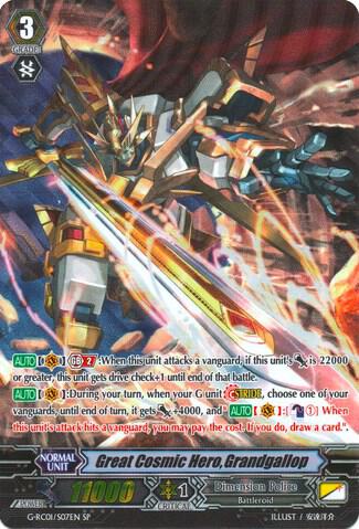Great Cosmic Hero, Grandgallop (SP)