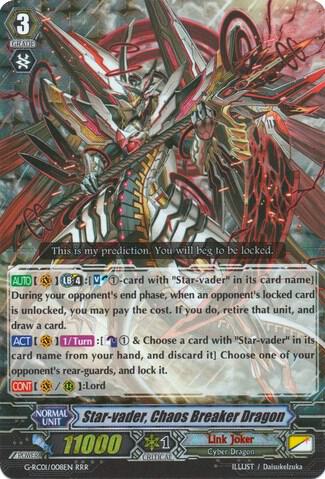 Star-vader, Chaos Breaker Dragon - G-RC01: Revival Collection