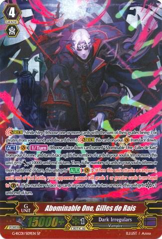 Abominable One, Gilles de Rais (SP)