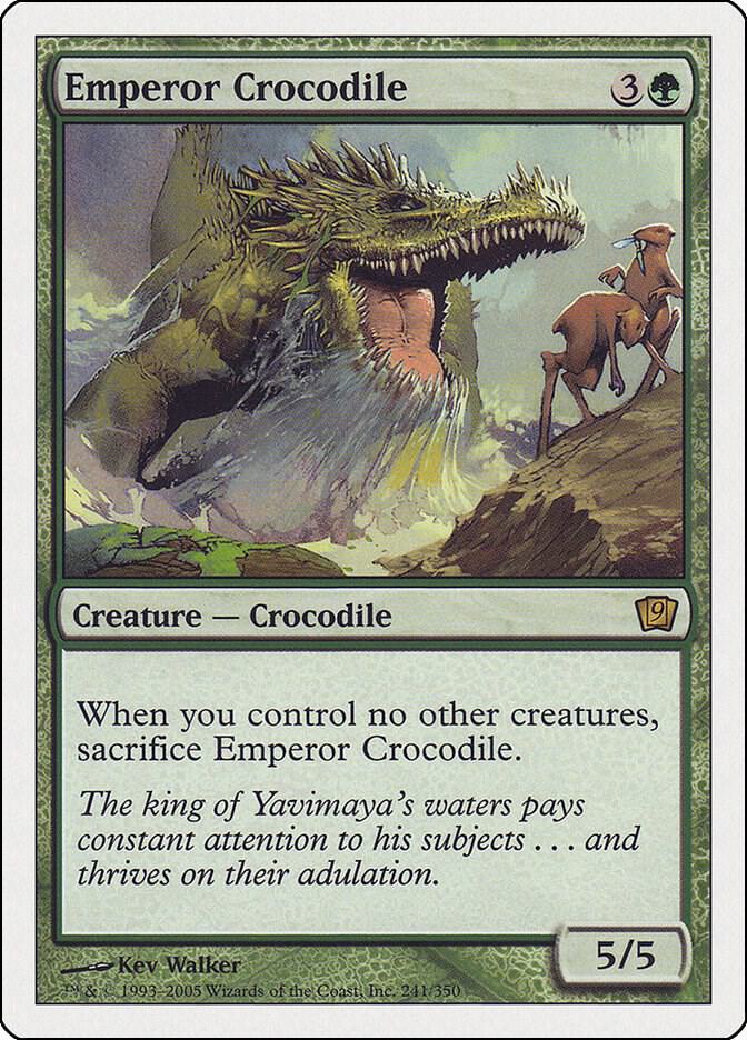 Emperor Crocodile 241 card