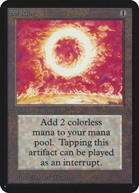 Sol Ring - Alpha Edition - Magic: The Gathering