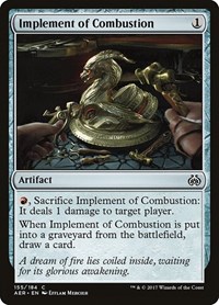 Implement of Combustion - Aether Revolt - Magic: The Gathering card