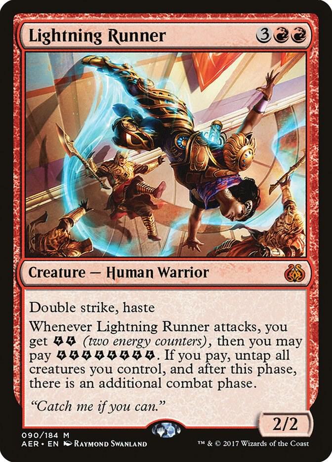 Lightning Runner 90 card