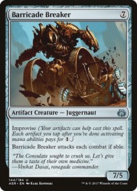 Barricade Breaker - Aether Revolt - Magic: The Gathering card