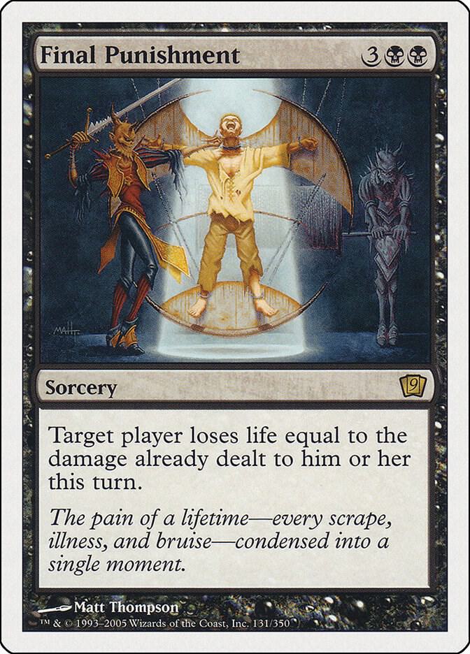 Final Punishment 131 card