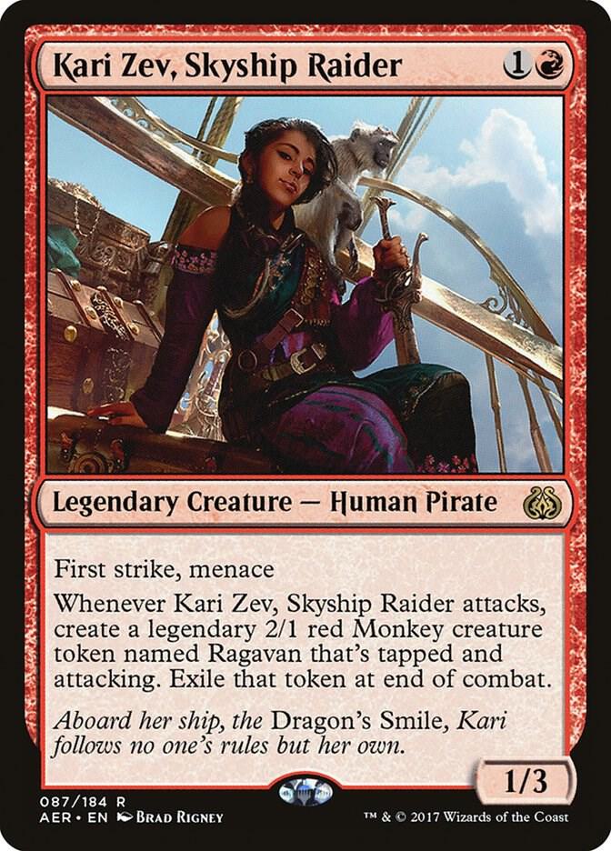 Kari Zev, Skyship Raider - Aether Revolt - Magic: The Gathering