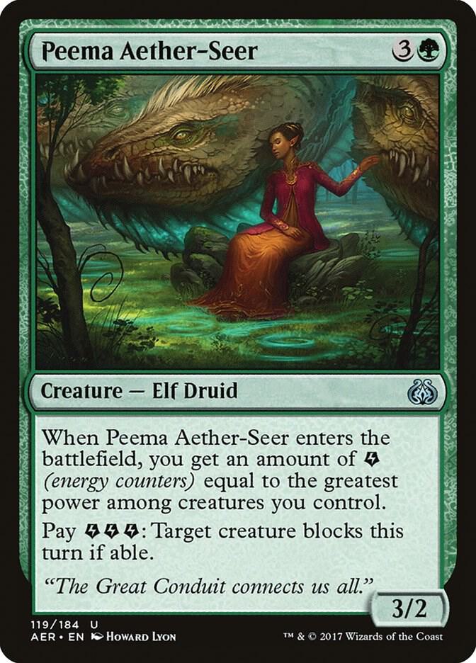 Peema Aether-Seer 119 card