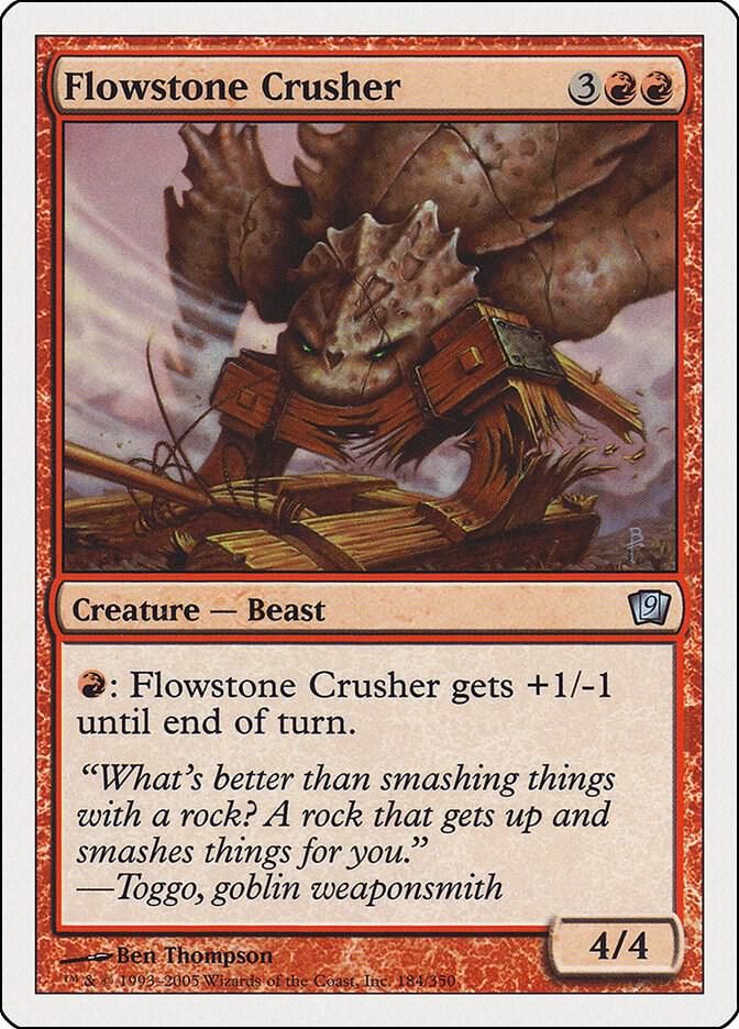 Flowstone Crusher 184 card
